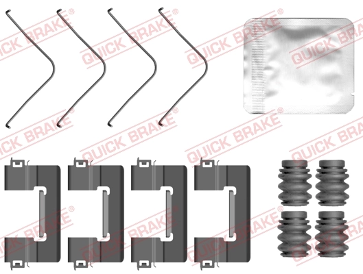Accessory Kit, disc brake pad